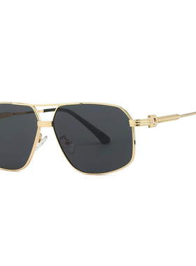 跨境摩登时尚多边形太阳眼镜