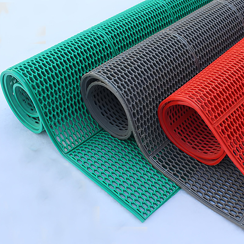 防滑地垫橡胶网格厨房洗手间泳脚垫可裁剪耐磨易清洗成卷灰色绿色,居家布艺,厨房地垫,淘宝优惠券,粉丝福利购,淘宝优惠卷
