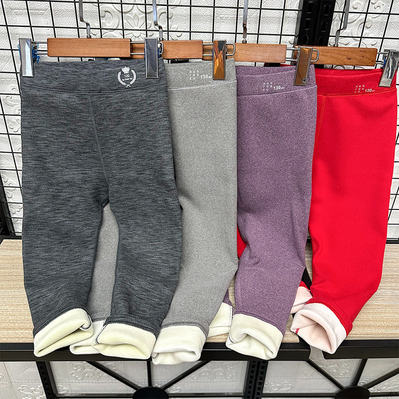 儿童自发热德绒保暖裤加厚加绒高腰内穿打底裤中大童校服神器棉裤,童装/婴儿装/亲子装,保暖裤,淘宝优惠券,粉丝福利购,淘宝优惠卷