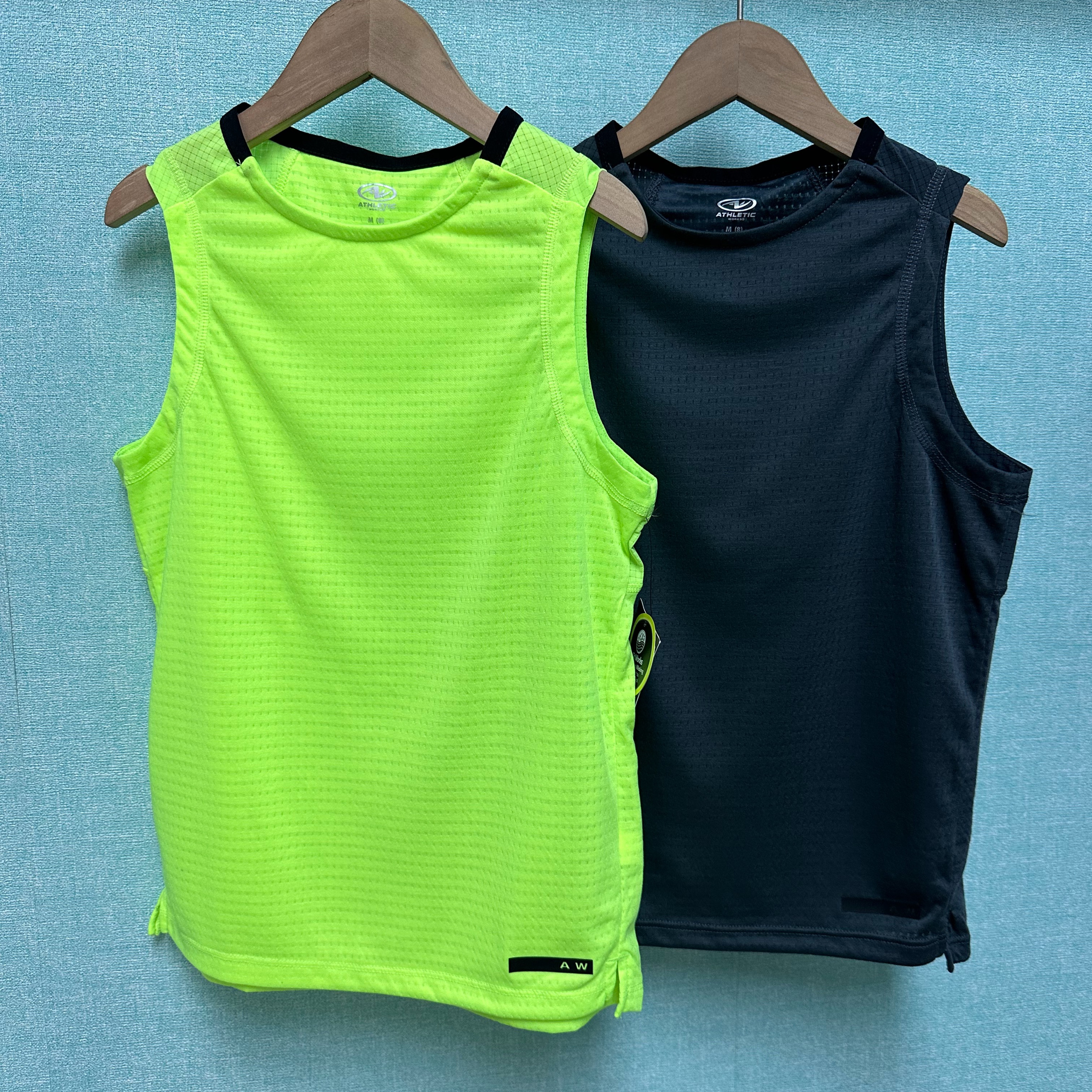 外贸原单童装儿童背心男童无袖砍袖T中大童速干运动上衣无袖汗衫