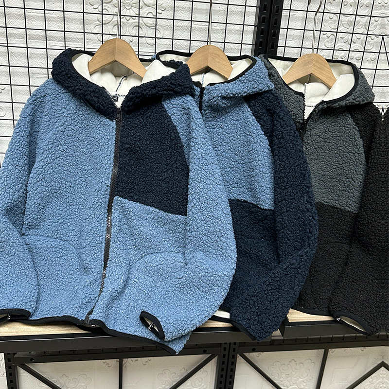 儿童泰迪绒双层加厚加绒冬季外套