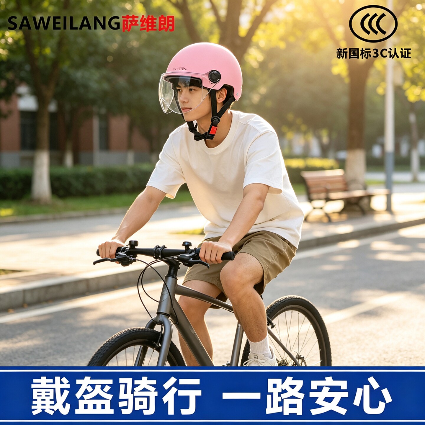 国家3C认证四季通用电动车头盔图片