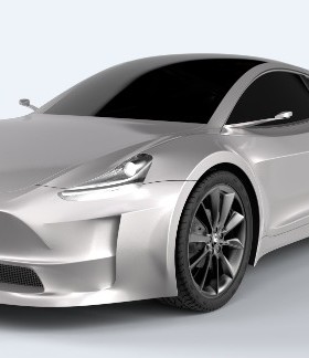 E 特斯拉modelr车辆三维建模3D数字模型资料 发邮箱