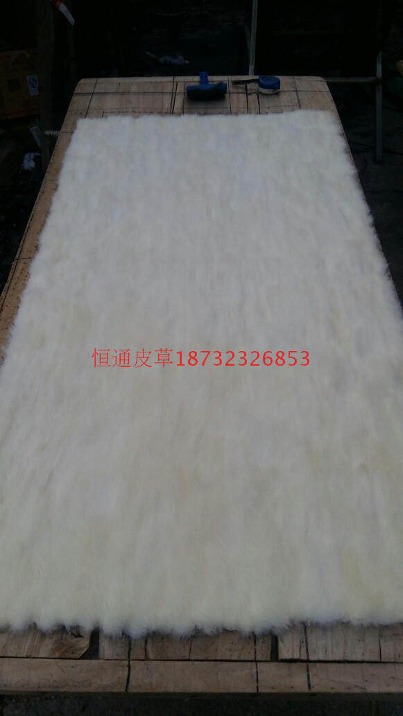 冬季进口水貂尾衣服面料裘皮保暖面料保暖防潮皮毛一体褥子毛绒厚