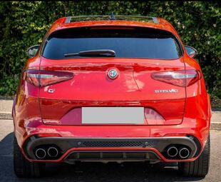 右軚Alfa Romeo Stelvio后雨刷片汽车刮雨器水拨胶条后窗雨刮摇臂