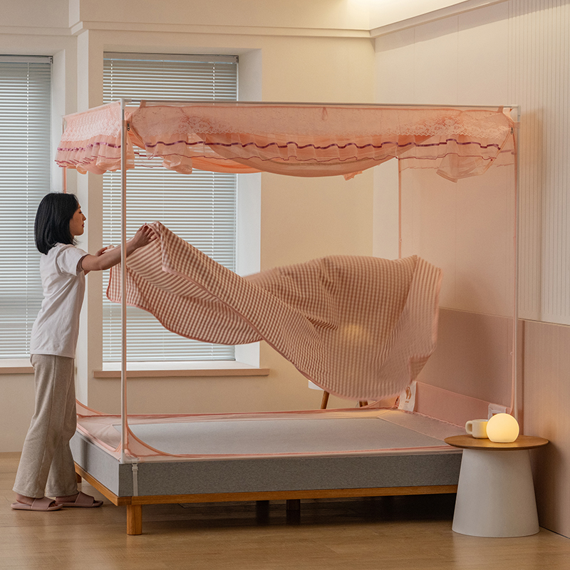 可拆洗床单蚊帐防摔防蚊