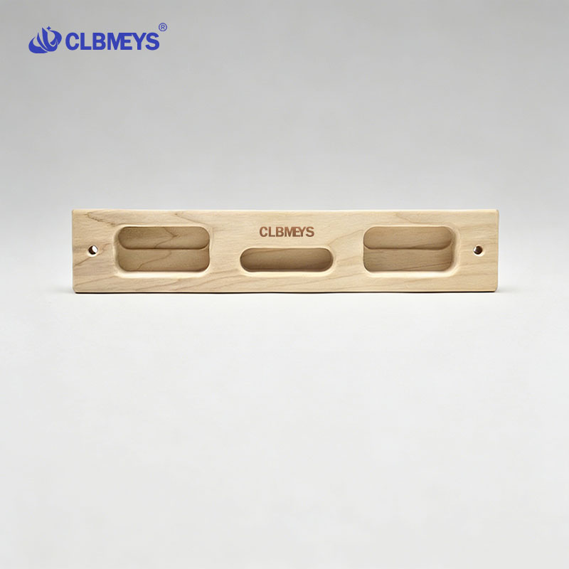 CLBMEYS室内木质儿童健身器材家用单杠向上攀岩指力板木制训练器