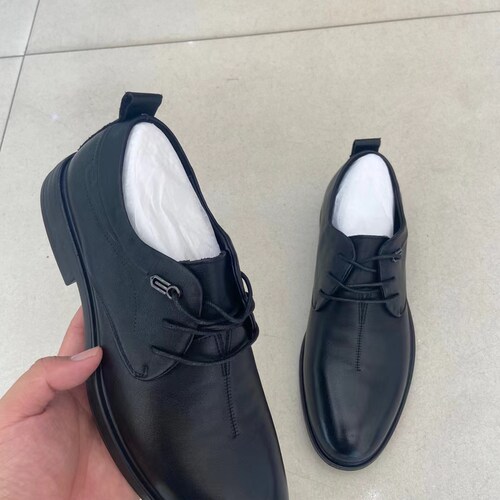 夏发男鞋2024真皮工作鞋