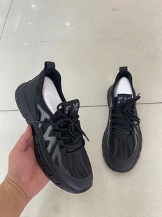 夏发男鞋2025春系带防水真皮鞋垫运动鞋防滑耐磨休闲鞋散步健步鞋