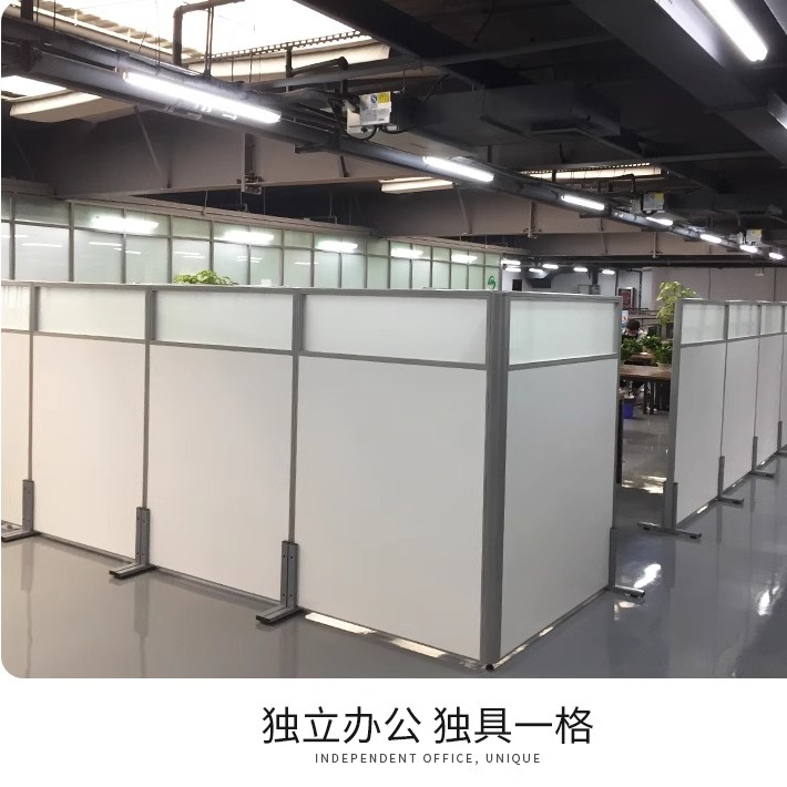 办公室移动屏风折叠隔断墙亚克力牙科医用工厂车间可定制玻璃挡板