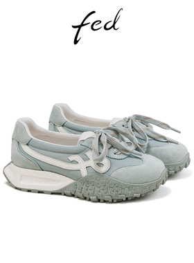 fed时尚德训鞋夏季新款女鞋厚底增高鞋休闲阿甘鞋女S0508-ZCA583