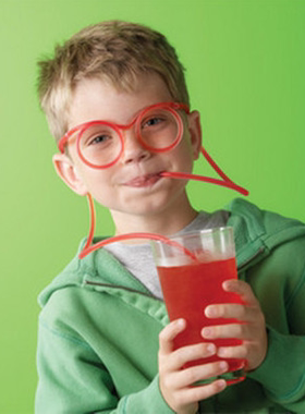 快乐大本营 谢娜 张杰 搞怪眼镜吸管 Drinking Glasses