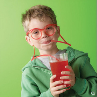 快乐大本营 谢娜 张杰 搞怪眼镜吸管 Drinking Glasses