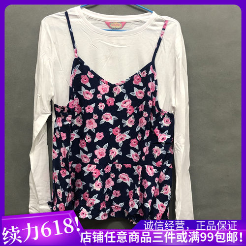 长袖上衣bodypops小碎花