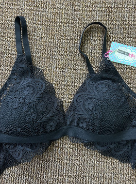 衣恋旗下body pops 两色精美蕾丝网面轻盈薄款女士文胸BCBR889H71