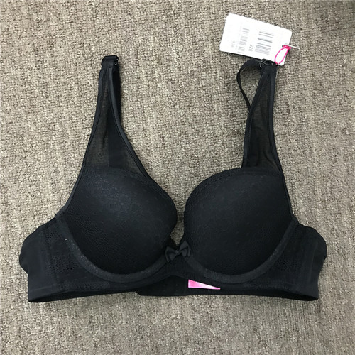 性感网纱body pops黑色V24舒适诱惑春夏文胸BCBR823B41