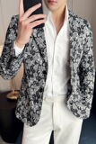 英伦韩版修身男士商务休闲刺绣花式西服男外套X932-P155，男装西服，电商C308
