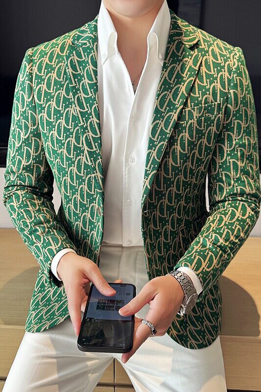 英伦韩版修身男士商务休闲花式西服男外套X933-P155,男装西服,电商C308