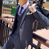 秋冬新款英伦韩版修身休闲商务男士单件西服X136-特P130，男装西服，电商C308