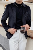 英伦韩版修身男士商务休闲一粒扣丝绒西服加厚外套X925-P155，男装西服，电商C308