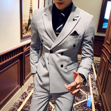 英伦韩版修身男士西服三件套装TZ135-P265,男装西服,电商C308,电商基地 英伦韩版修身男士西服三件套装TZ135-P265,男装西服,电商C308,电商基地