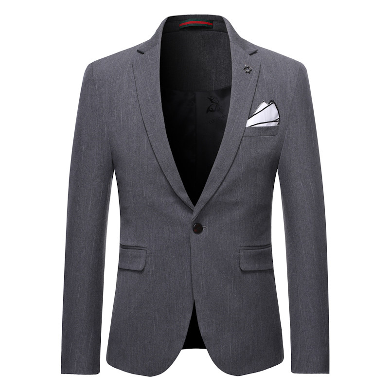秋冬新款英伦韩版修身男士西服三件套装TZ143-P295,男装西服,电商C308