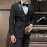新郎西服婚礼伴郎服塔士多礼服男士高级感西装外套X915-P135，男装西服套装，电商C308