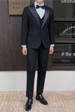 新郎西服套装婚礼伴郎服塔士多礼服男士高级感西装SJT914-P265，男装西服套装，电商C308