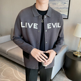 高质量男士针织衫开衫外套韩版潮流修身休闲时尚毛衣MY6-P95，男装针织衫/毛衣，电商C308