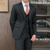 秋冬款英伦韩版修身男士休闲二粒扣纯色西服三件套SJT961-P265,男装西服,电商C308,电商基地 秋冬款英伦韩版修身男士休闲二粒扣纯色西服三件套SJT961-P265,男装西服,电商C308,电商基地