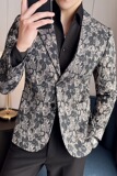 英伦韩版修身男士商务休闲刺绣花式西服男外套X932-P155，男装西服，电商C308