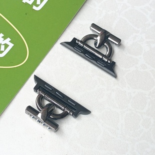 适用苹果iwatch表带s11连接器DIY手表带双链手工链带S10