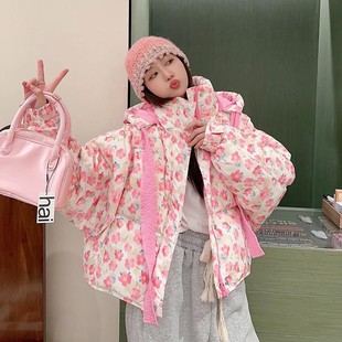 加绒加厚双排扣鹿皮绒夹克外套女冬季新款帅气立领保暖短款风衣潮