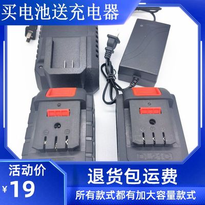 迪克48V198TV电动扳手螺丝刀手电钻电锤角磨机洗车机锂电池充电器