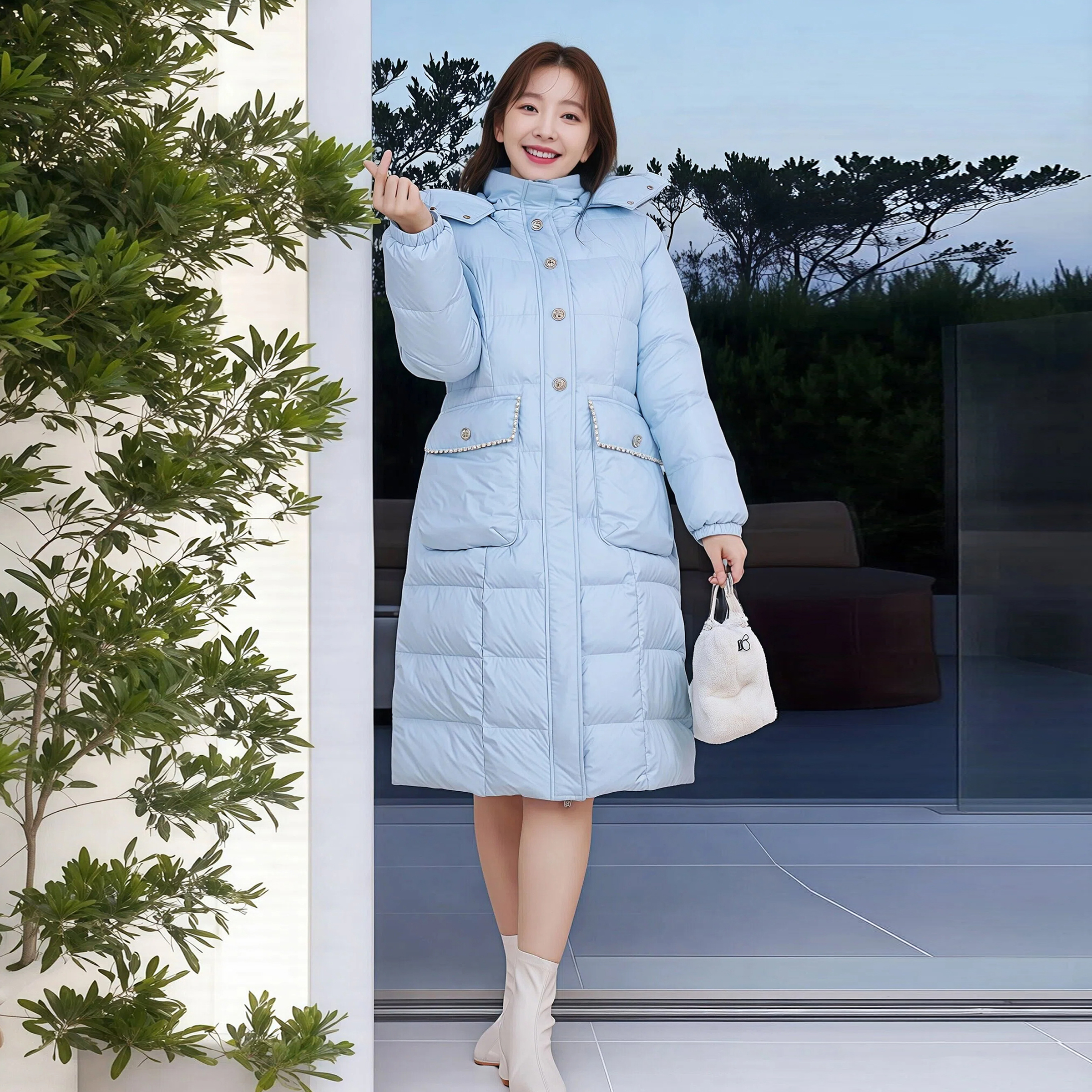 大码女装冬装棉衣胖MM棉服外套