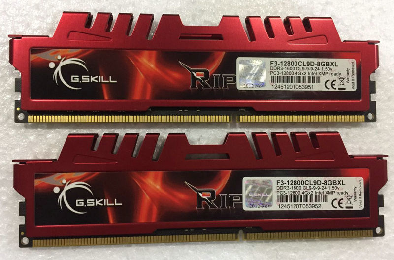 芝奇ddr31600台式机内存