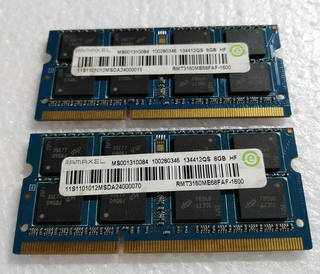 记忆科技 Ramaxel DDR3L 1600Mhz 8G 1.35v 低压笔记本内存