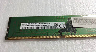 海力士 SK hynix DDR4 2400 4G PC4-2400T 台式机内存