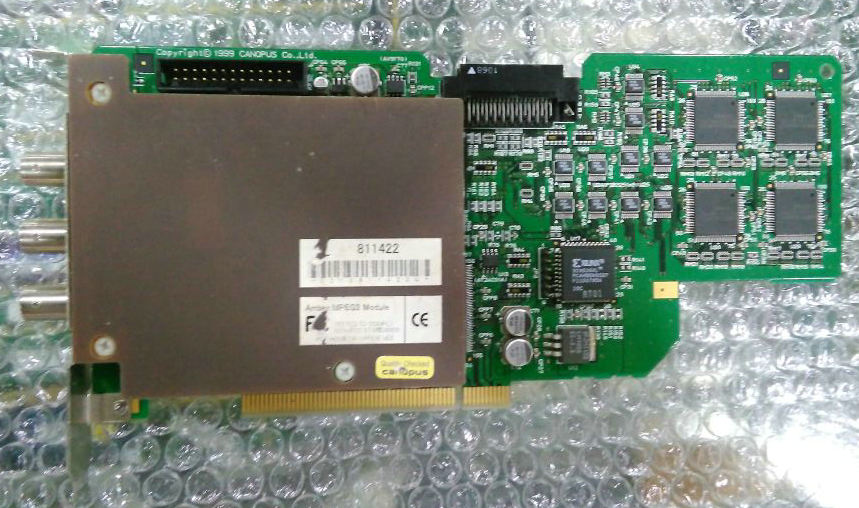 康能普视 Canopus DVRexRT DVRexRT MPEG2 Module 非线编辑卡