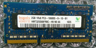 Hynix DDR3 PC3 1333 海力士 笔记本内存 10600S