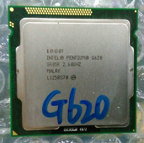 Intel/英特爾 Pentium G620 2.6G 1155針 臺式機CPU 另有G630 640