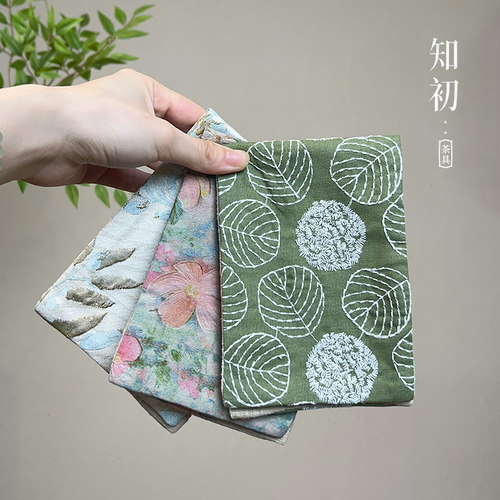 棉麻茶布吸水茶巾茶桌布