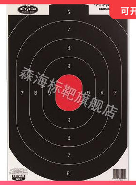 Q32射击靶纸 40*30cm 靶纸 竞技靶纸 练习靶纸 环形靶纸 EVA靶