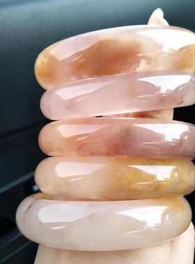 天然无注胶紫罗兰玉金丝玉