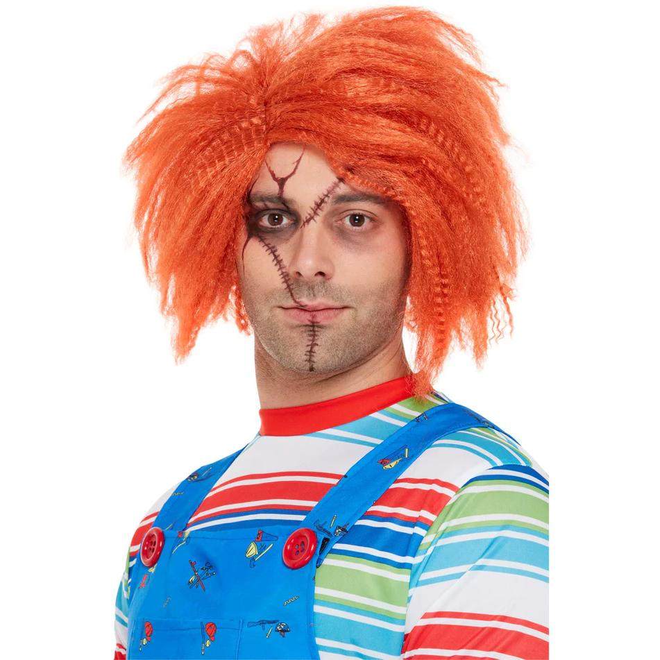 演出道具cos假发小丑头套梦游仙境疯帽子假发橙色玉米烫派对假发,美发护发/假发,演出假发,淘宝优惠券,粉丝福利购,淘宝优惠卷