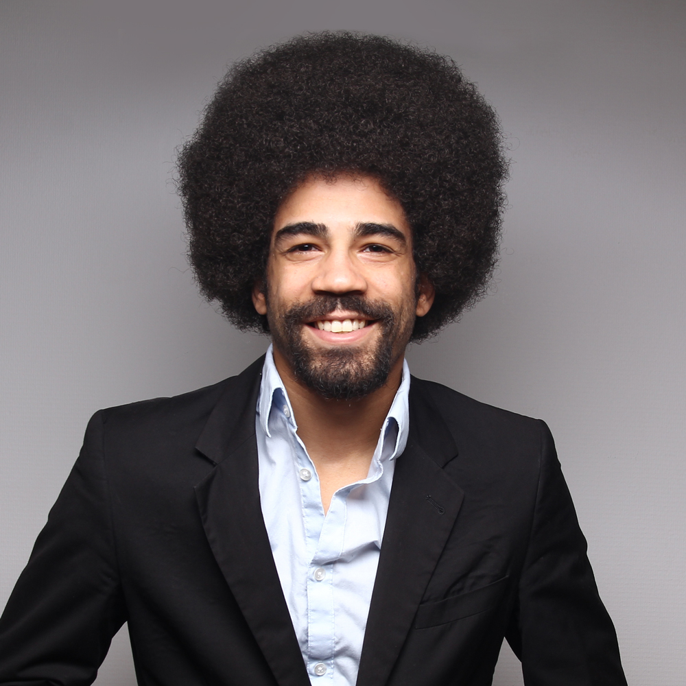 外国人假发演出假发满头卷发