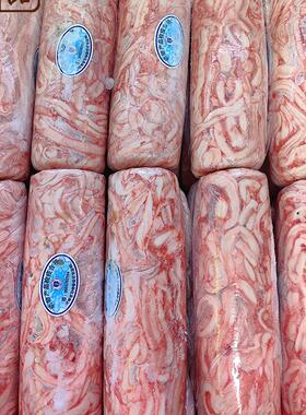 新鲜国产猪脊髓冷冻猪脊髓龙骨筋锡纸烧烤猪龙骨髓火锅猪骨髓商用