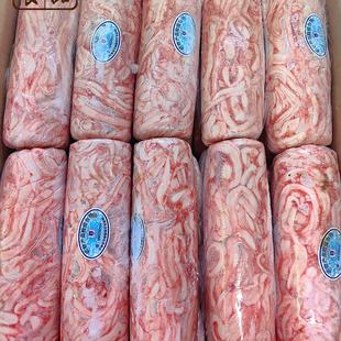 新鲜国产猪脊髓冷冻猪脊髓龙骨筋锡纸烧烤猪龙骨髓火锅猪骨髓商用