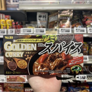 一番 现货 SB日本无水金牌咖喱块 咖喱酱 醇香拌饭调味料198g