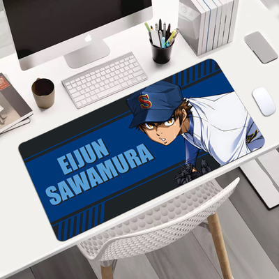 钻石王牌周边 泽村荣纯 御幸一也 奥村光舟 鼠标垫电脑键盘书桌垫